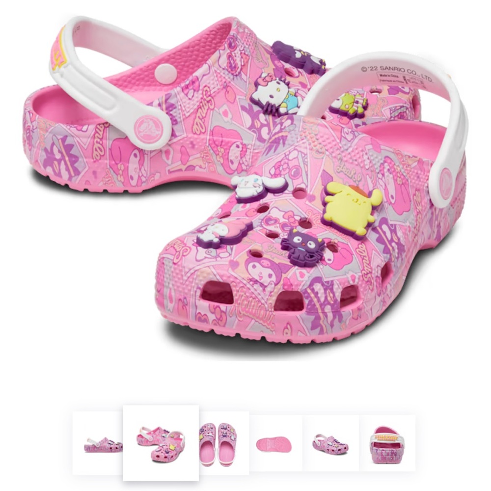 Crocs x hello Kitty limited edition